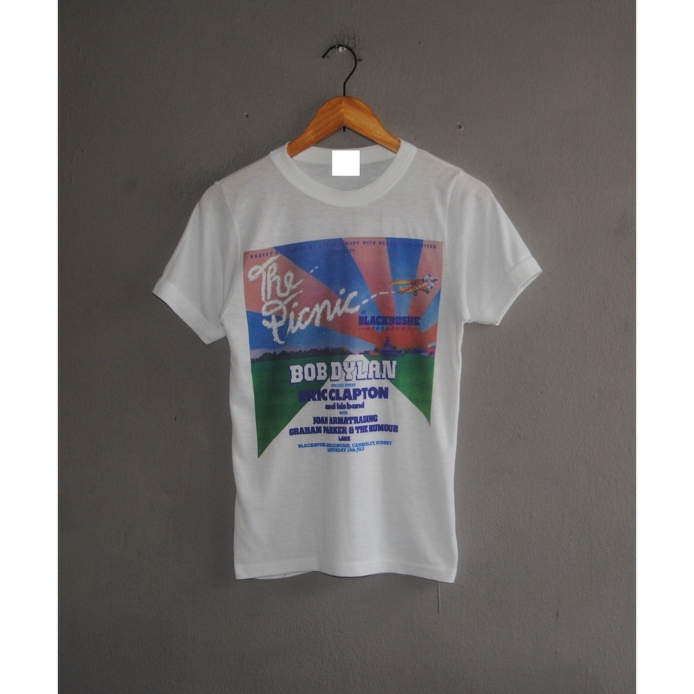 1978 The Picnic At Blackbushe Bob Dylan Eric T Shirt